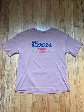 Coors Banquet Rodeo Short Sleeve Tee - Tan
